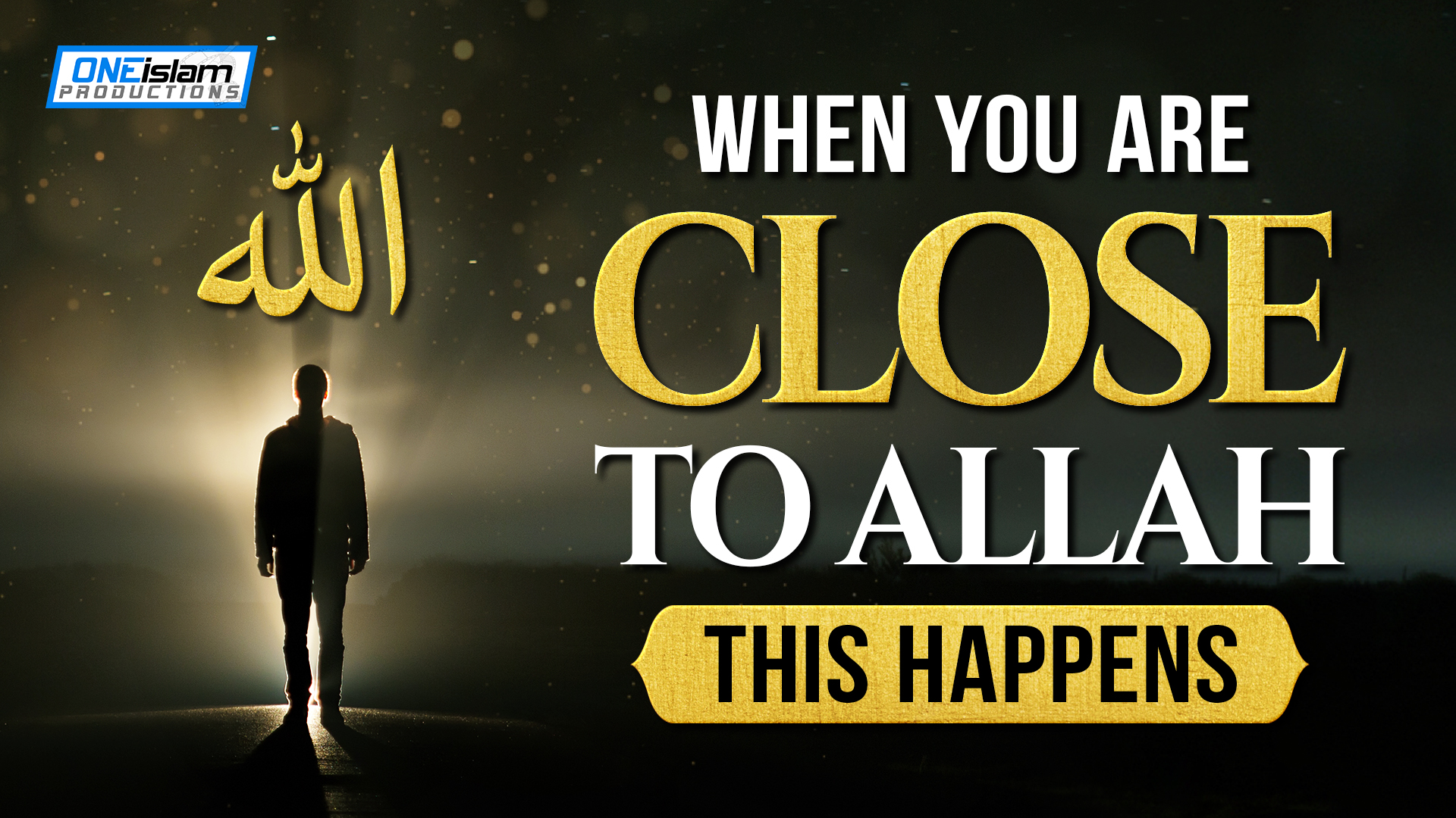 WHEN YOU ARE CLOSE TO ALLAH THIS HAPPENS (1)